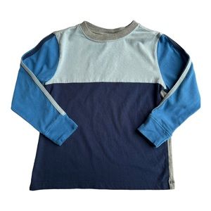 Hanna Andersson Boys Blue Long Sleeve Shirt Size 5